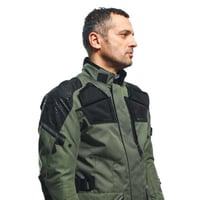 Pánska motocyklová turistická bunda Dainese Ladakh 3L D-Dry - armádna zelená/čierna - veľkosť 48 5
