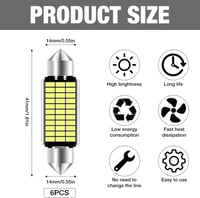DAJASD LED beltéri világítás 12V 3W 41mm 33 izzó szett 2