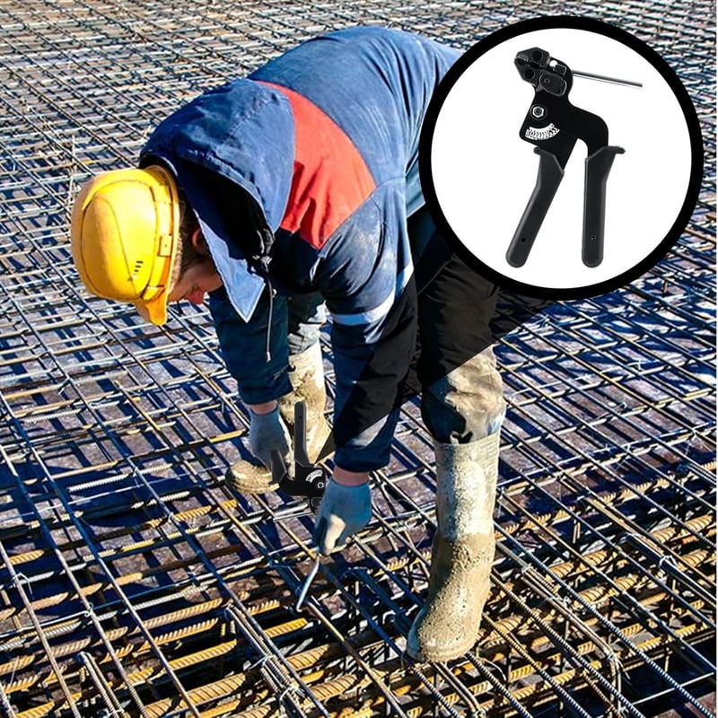 DAJAVE 200db rozsdamentes fém kábelkötegelő + 1db fogó szett 4,6x250mm