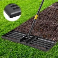 Greblă pentru nivelarea gazonului DAKEPOLE 75x25 cm, cu coadă de 157 cm, unealtă din oțel inoxidabil pentru nivelarea suprafețelor de iarbă în grădini și pe terenuri de golf 1