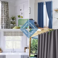 DAKEPOLE Kihúzható Függönyrúd Kerek Véggel 76-213 cm - Strapabíró Fehér Rozsdamentes Acél Karnis Szett Nappaliba, Hálóba, Gyerekszobába 6