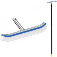 DAKEPOLE Medencekefe 240 cm-es Állítható Rúddal - 45 cm Széles Nejlon Sörtés Fejjel - Csempe és Medencefal Tisztításhoz

AI: I've created a  1