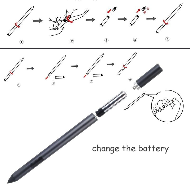 Dakexiong Active Pen PN557W Bluetooth Dell Latitude XPS Precision tollhoz