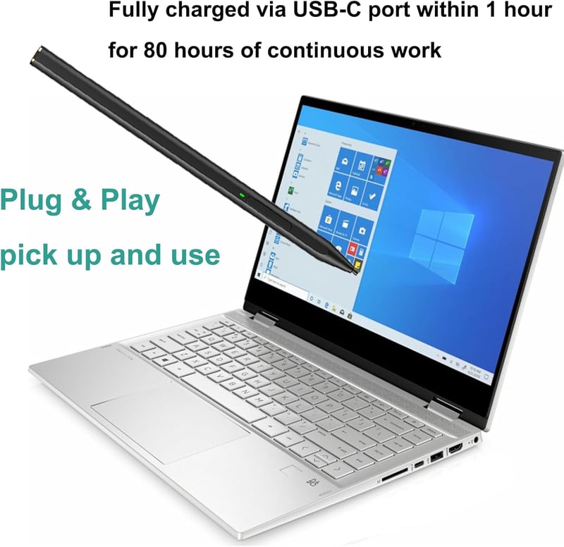 Dakexiong C581S MPP 2.0 digitális toll HP Pavilion Envy Spectre x360 4096 nyomásérzékenység