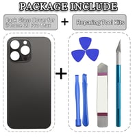 Náhradné zadné sklo Dakexiong pre iPhone 13 Pro Max, grafitovo sivá farba, vrátane súpravy náradia na opravu 2
