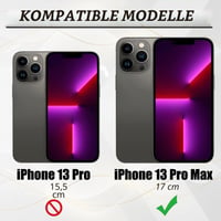 Náhradné zadné sklo Dakexiong pre iPhone 13 Pro Max, grafitovo sivá farba, vrátane súpravy náradia na opravu 3