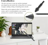 Dakexiong Dell PN7522W aktív ceruza csere hegyek (betétkészlet) 4