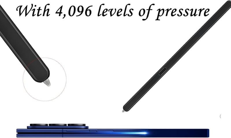 Dakexiong S Pen Fold Edition Samsung Galaxy Z Fold 3/4/5/6 stylus toll fekete