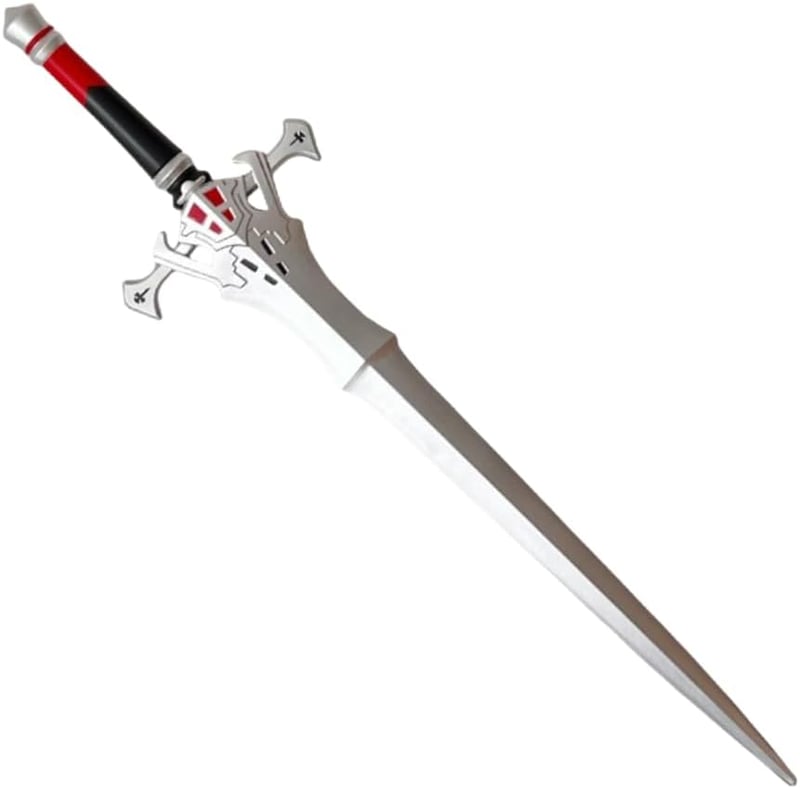 damdos 40 inch nyálkás kard Halloween cosplay kellék Clive Rosfield Cloud Strife jelmezes fegyver