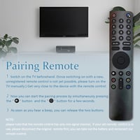 DaMohony Bluetooth Hangvezérlős Távirányító Google Assistant-tal XMI TV-hez 3