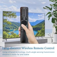 DaMohony Bluetooth Hangvezérlős Távirányító Google Assistant-tal XMI TV-hez 5