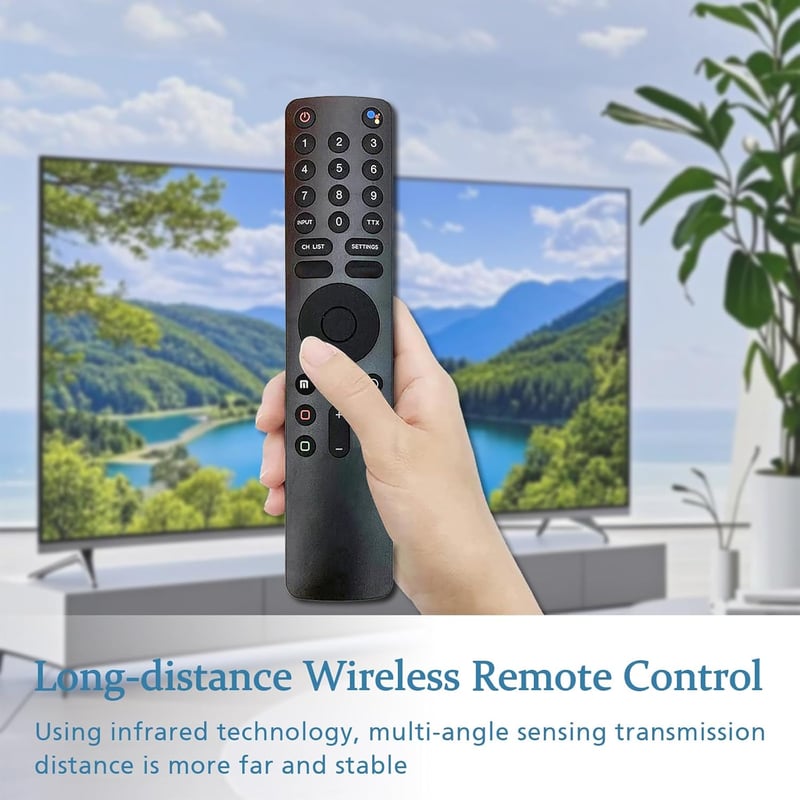 DaMohony Bluetooth Hangvezérlős Távirányító Google Assistant-tal XMI TV-hez