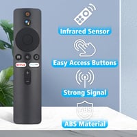 DaMohony Mi Smart TV Box univerzális hangvezérlős távirányító 6
