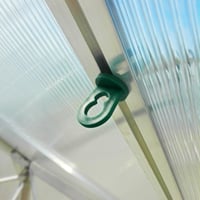 DANNYRIDIN kopče za staklenik 60 komada, kukice za pričvršćivanje biljaka, kvačice za penjačice, vrtlarski pribor 1