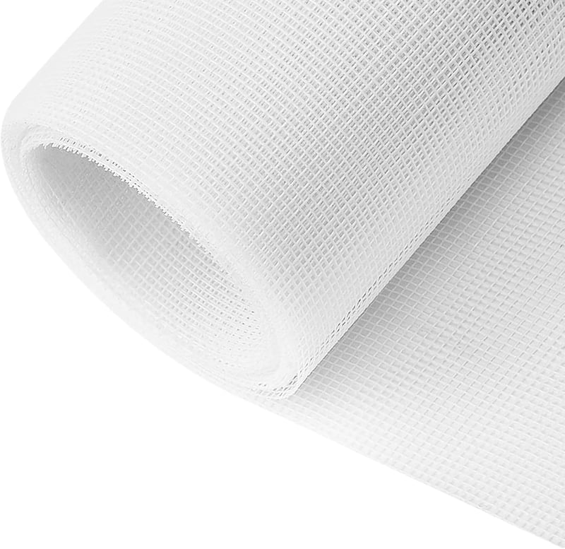 Dantolo Szúnyogháló Ablakra 120x250 cm Fehér Rovarháló Ajtóra és Ablakra - White