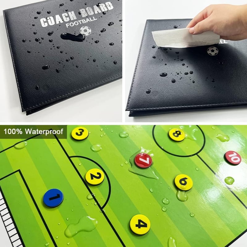 Dantolo Taktikai Tábla Futballhoz Mágneses Edző Tábla Marker Tollal