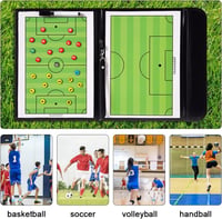 Dantolo Taktikai Tábla Futballhoz Mágneses Edző Tábla Marker Tollal 6
