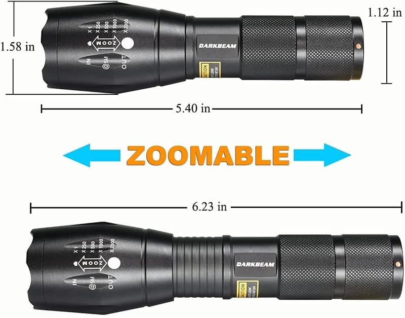 DARKBEAM UV Lámpa 365nm 395nm Ultraibolya LED Hordozható Detektáláshoz Kutyavizelés Banknóta Ellenőrzéshez