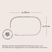 das Olivenholzbrett Olívafa Vágódeszka Természetes Széllel, 20x12 cm, Konyhai Fatálca, Kézműves Szervírozó Lap, Tartós Húsvágó Alap

AI: I'v 5