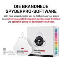 Calibrator de monitor Datacolor SpyderPro – Pentru editare foto și video, suport de 12000 niți, funcție 3D LUT, integrare cu fotometru, pentru începători și profesioniști 2