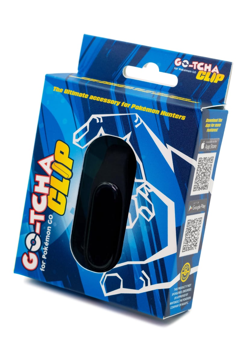 Datel Go-tcha Clip Auto-Catcher pre Pokémon Go – Zariadenie na automatické chytanie Pokémonov