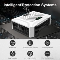 DATOUBOSS 3000W/6000W Inverter 12V-230V Tiszta Szinusz USB-C LCD Kijelzővel 3