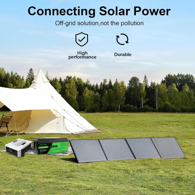DATOUBOSS 3000W/6000W Inverter 12V-230V Tiszta Szinusz USB-C LCD Kijelzővel