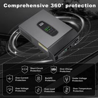 DATOUBOSS 6200W 48V Hibrid Inverter - Tiszta Szinusz Napelemes Átalakító 220V/230V AC Kimenettel, 120A MPPT Napelem Szabályzóval, Akkumuláto 4