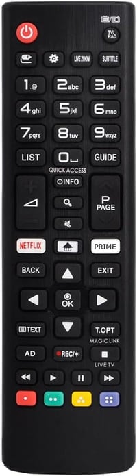 Davilis Univerzális Távirányító LG Smart TV-hez LCD QLED LED 4K - Programozás Nélkül 6
