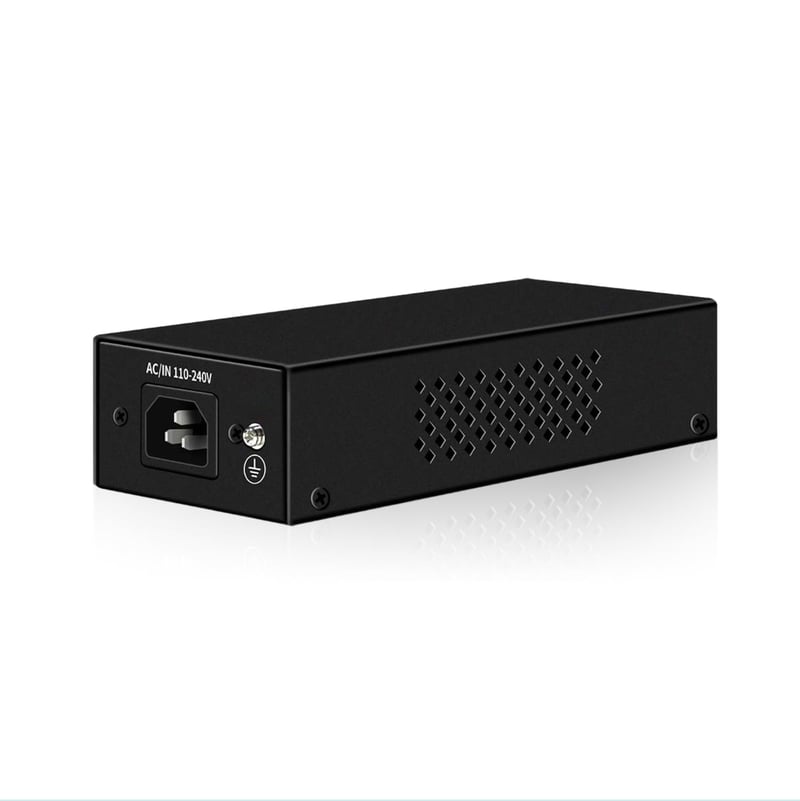 Davuaz Da-90A PoE injektor 90W, 2,5 Gigabit, pre IP kamery a VoIP telefóny