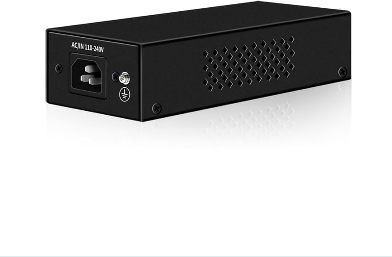 Davuaz PoE Injector 90W Gigabit adapter IP kamerához és VoIP telefonhoz