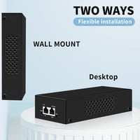 Davuaz PoE Injector 90W Gigabit adapter IP kamerához és VoIP telefonhoz 5