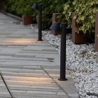 DAWALIGHT GU10 LED kerti lámpa 5W 3000K IP44 vízálló talajlámpa antracit 6
