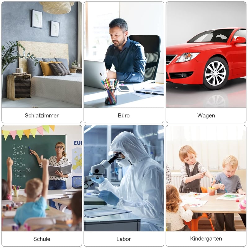 DAWRIS 5 db Mini Digitális Hőmérő Páratartalom Mérő LCD Kijelzővel