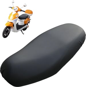 DAWRIS Presvlaka za sjedalo motocikla, kožna, vodootporna, univerzalna, za motocikle i skutere