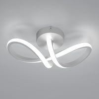 DAXGD Modern LED Mennyezeti Lámpa 20W Ívelt Dizájn Hálószoba Nappali Konyha 1