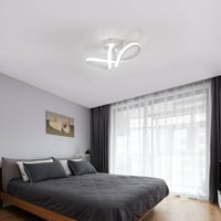 DAXGD Modern LED Mennyezeti Lámpa 20W Ívelt Dizájn Hálószoba Nappali Konyha 9