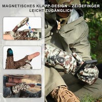Day Wolf fűthető vadászkesztyű automatikus lekapcsolással, 10 órás melegítés 5