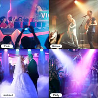 DayFlicker LED Par Spotlight 210W RGBW Színváltó Lámpa DMX512 Vezérléssel 7