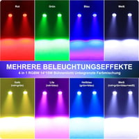 DayFlicker LED Par Spotlight 210W RGBW Színváltó Lámpa DMX512 Vezérléssel 2