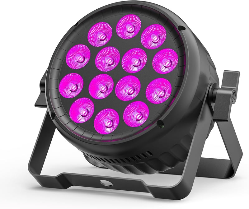 DayFlicker LED Par Spotlight 210W RGBW Színváltó Lámpa DMX512 Vezérléssel