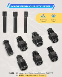 Set de 10 extractoare de volantă DAYUAN pentru motor de scuter, compatibil cu Yamaha, Kawasaki, Honda, Suzuki 6