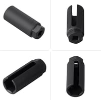 DAYUAN 22 mm x 3/8" Lambda-szonda Dugókulcs Széles Kivágással - Univerzális Oxigénszenzor Szerelő Szerszám Autókhoz és Motorokhoz 3