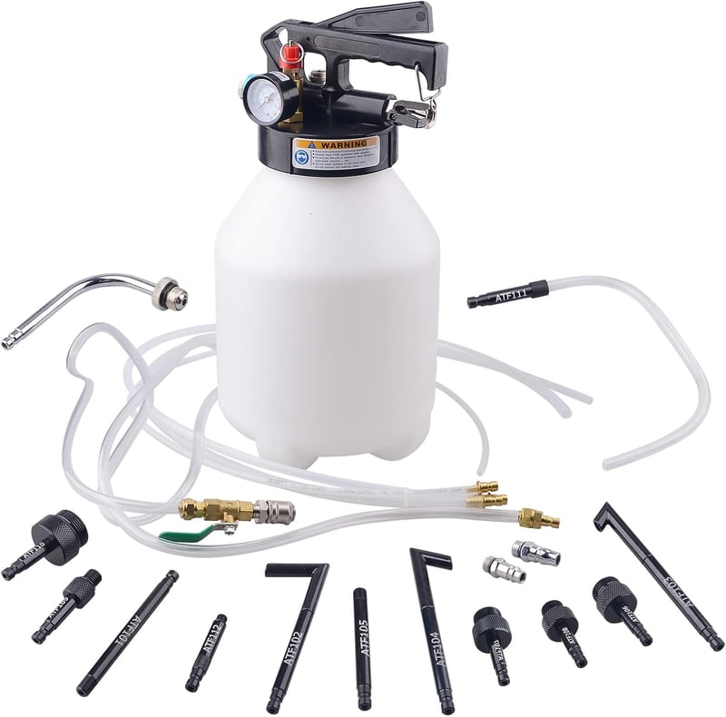 DAYUAN 6L Automata Váltóolaj Töltő 14 ATF Adapter Olajcsere Készlet