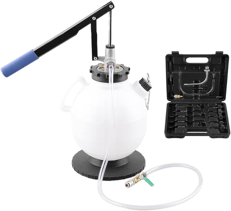 DAYUAN 7,5 L Olajöntő Pumpa 15 Adapter Sebességváltó Olajcsere Pumpa