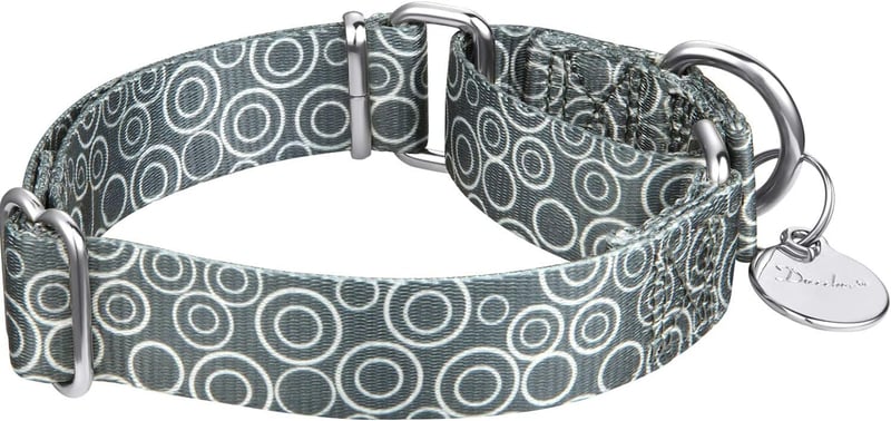 Dazzber Martingale Kutyanyakörv Állítható Szürke Medium 2.5cm