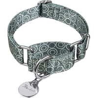 Dazzber Martingale obojok pre psov - teplá sivá - Medium, šírka 2,5 cm 2