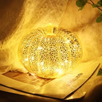 DAZZTIME Világító Tökdekoráció Őszi Dekoráció Halloween Asztal Díszítés 1