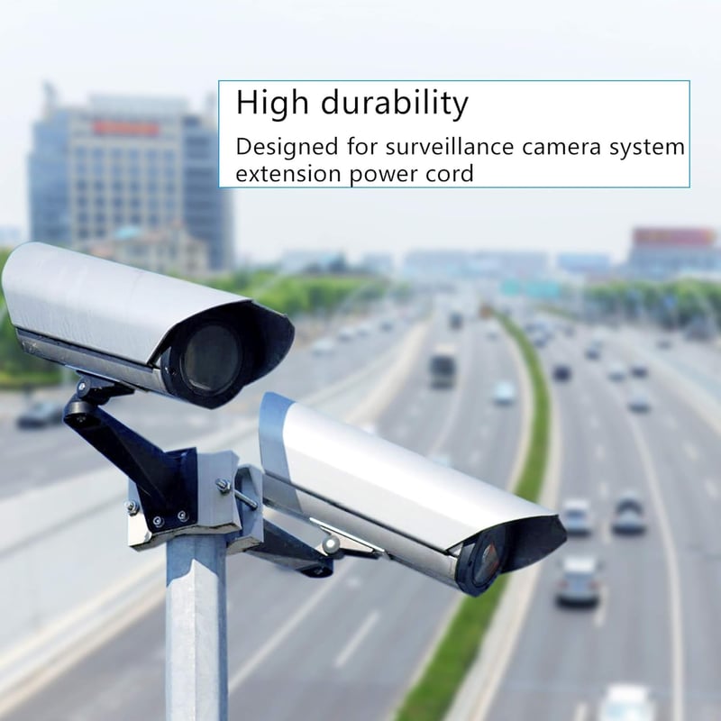 GINTOOYUN DC Tápkábel 5.5x2.1mm - 3 Láb Hosszú Csupasz Végű Adapter Kábel CCTV Biztonsági Kamerákhoz, LED Szalagokhoz, DVR Rendszerekhez (2 