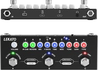 LEKATO gitár multieffekt pedál - 9 erősítő, IR-betöltés, Bluetooth 5.0, felvétel 7